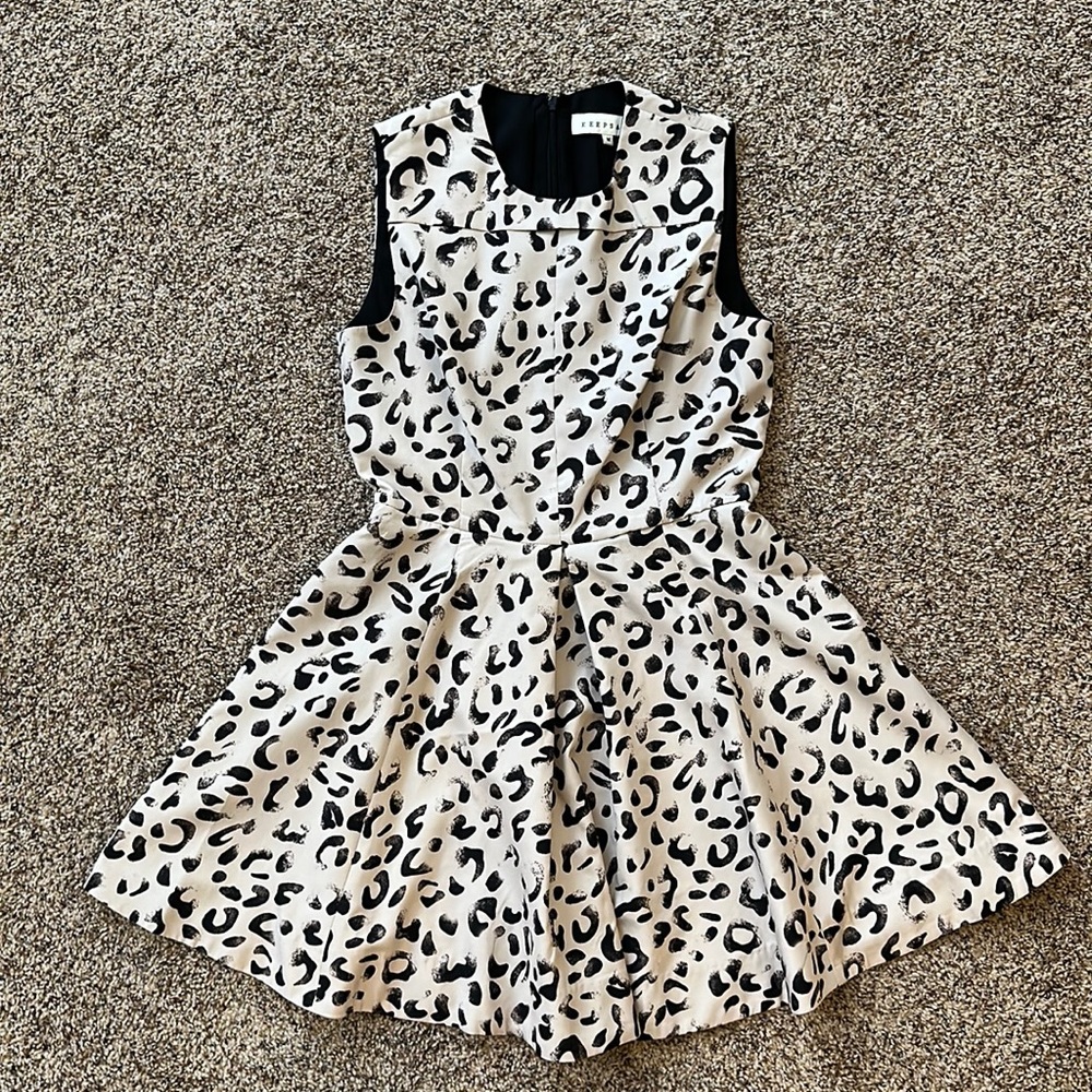 Anthropologie Leopard Print Dress